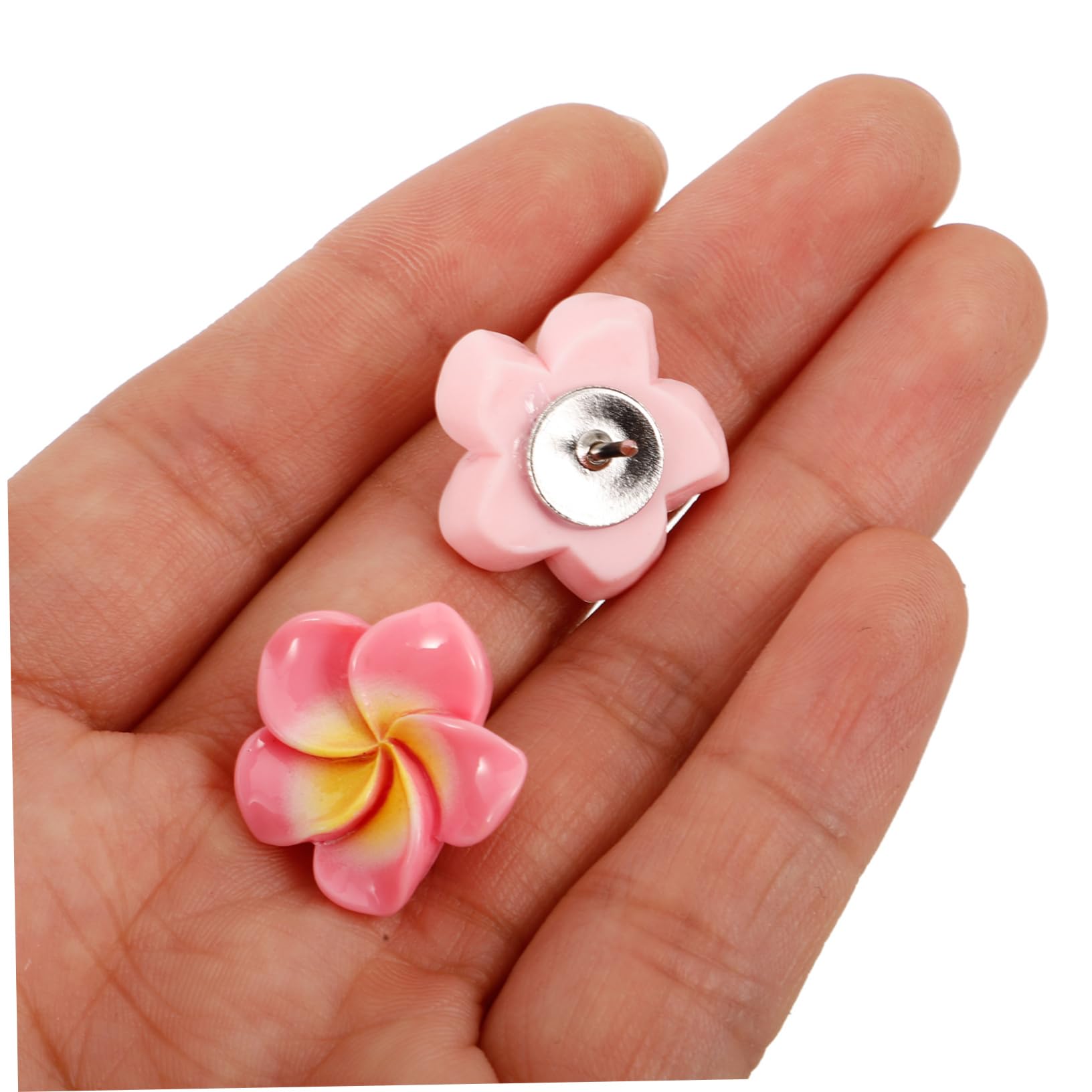 HOMSFOU 5 Sätze Foto Wanddekoration Blumen Pressnagel Korktafel Pinnwand Süße Pinnnadeln Für Korktafel Korktafel Süße Korktafel Reißzwecken Für Korktafel Reißnägel 21 Stücke * 5