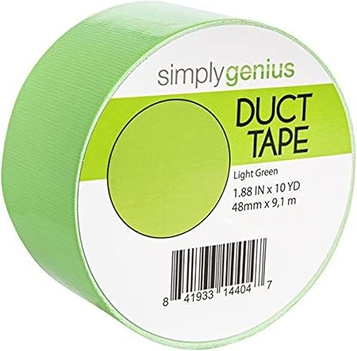 Miniatura 10 de Simply Genius Cinta adhesiva de arte y manualidades resistente, suministros de manualidades para niños y adultos, cinta adhesiva de color, 1.8