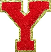 Vista 110 de Parches de letras de felpilla termo-adhesivas de 2.2", parches de letras de felpilla para ropa (negro, 26)