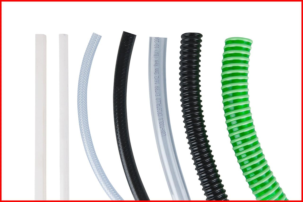 KS Tools 123.0075 Juego de tijeras para mangueras y tubos de plástico, 7 pzs