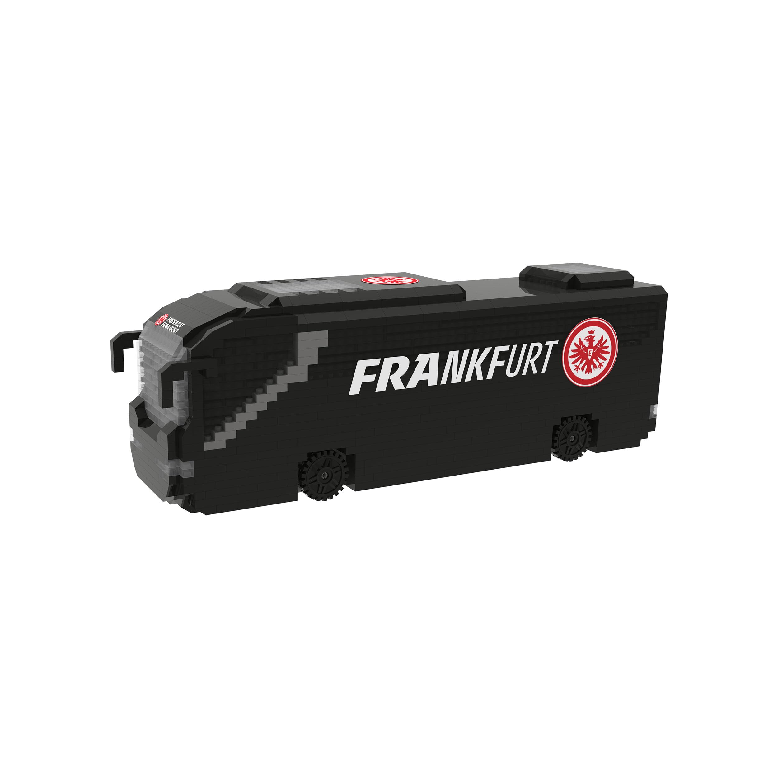 FOCO Official Licensed Product Eintracht Frankfurt FC BRXLZ Bricks 3D Football Team Bus Construction Set