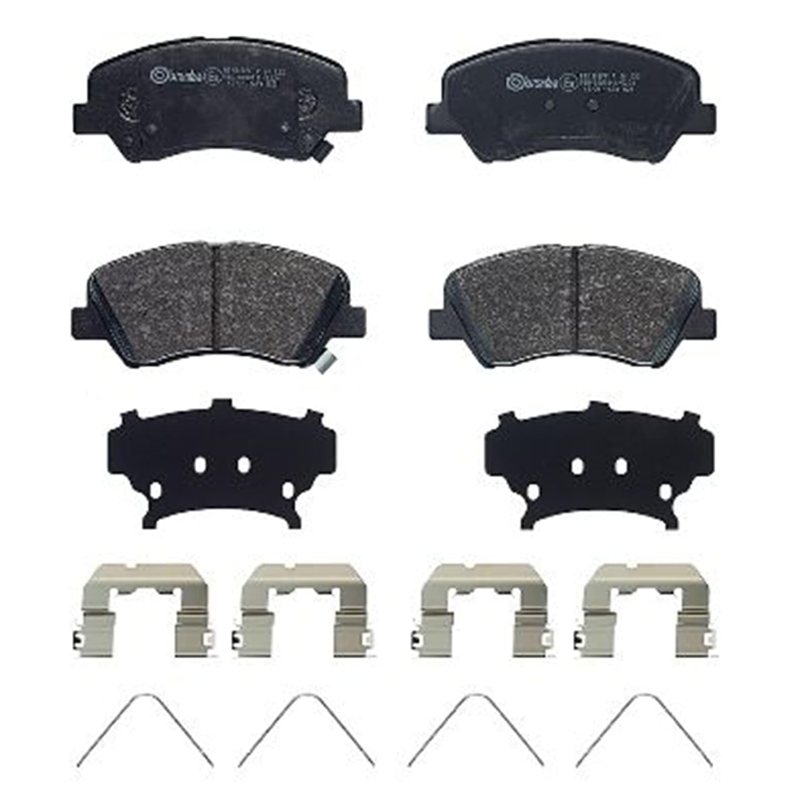Pastiglie freno Brembo Anteriore P 30 122. Set di 4