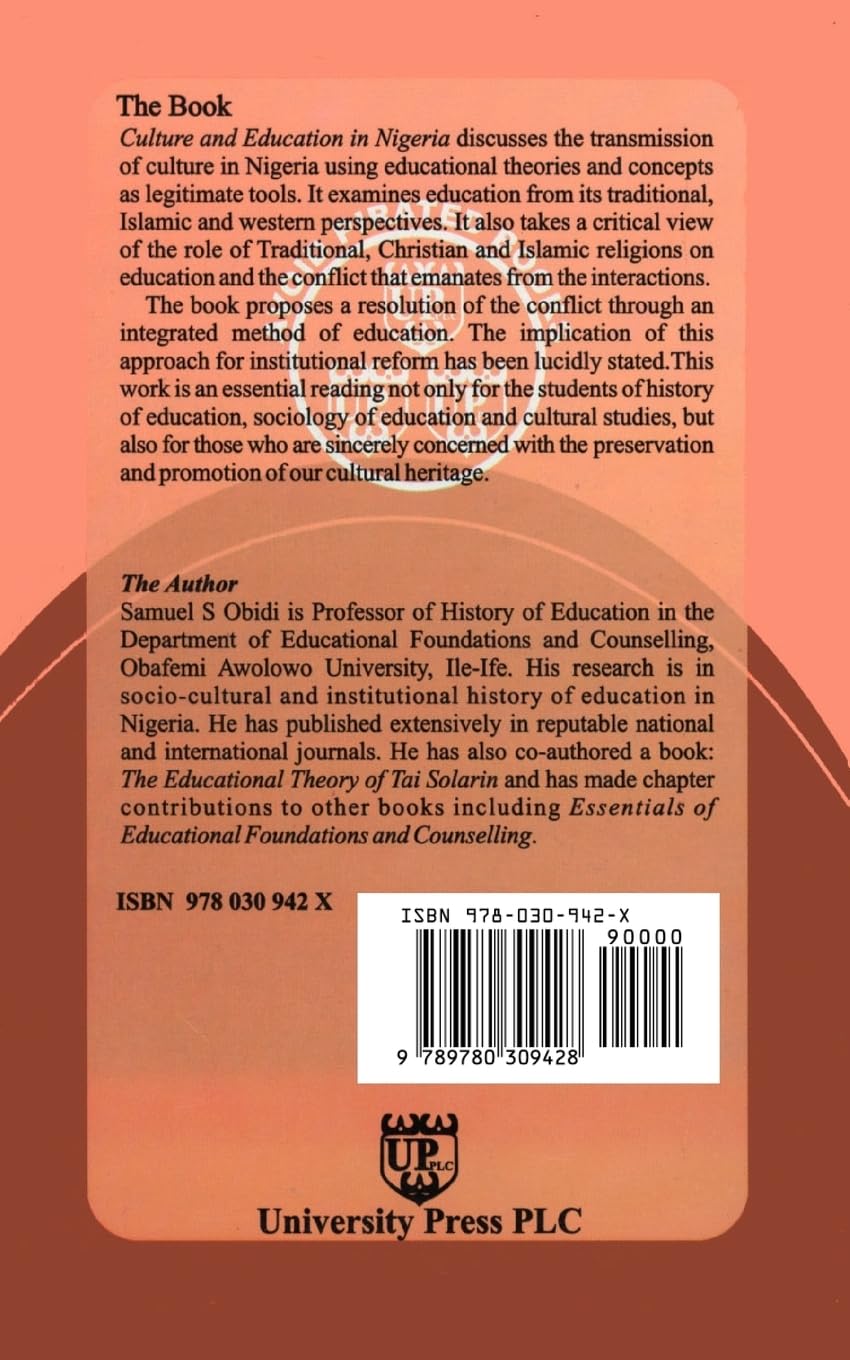 Culture and Education in Nigeria: An Historical Analysis