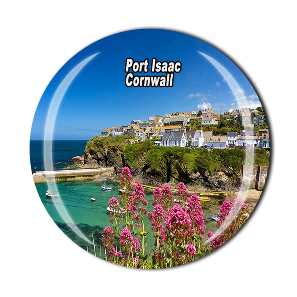 Port Isaac Cornwall England Britain United Kingdom Fridge Magnet Souvenir Gift Refrigerator Magnetic Sticker