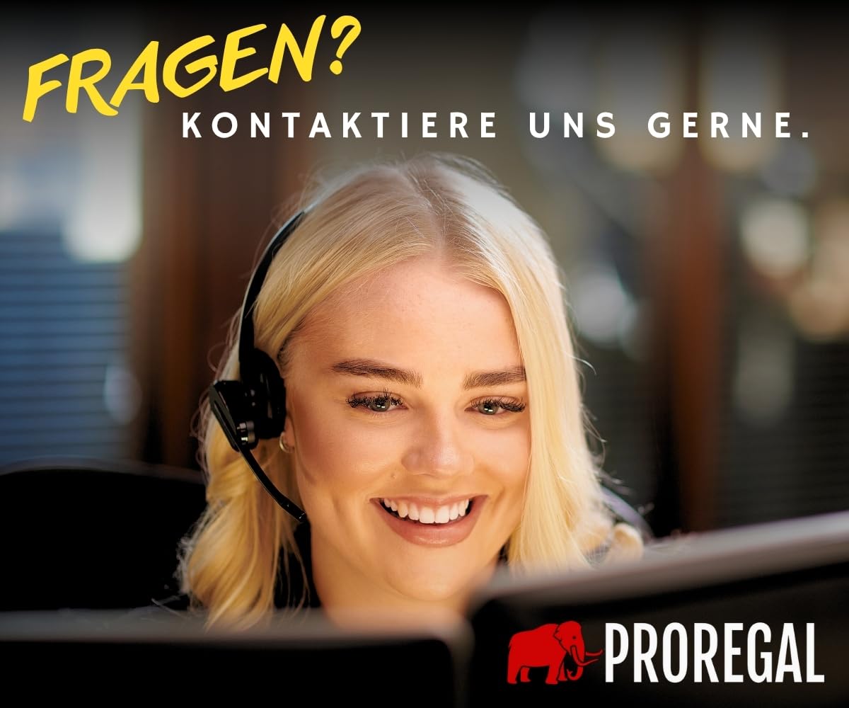 PROREGAL Treppensackkarre Odin | HxBxT 111x60x43cm | Tragkraft 200kg | Hartgummi-Bereifung | Stahlrahmen | Schwarz | Transportkarre Staplerkarre klappbar