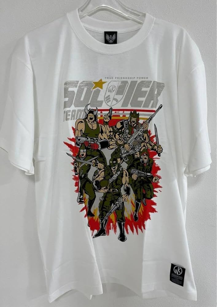 Amazon.co.jp: キン肉マン STコンバットTシャツ ホワイト