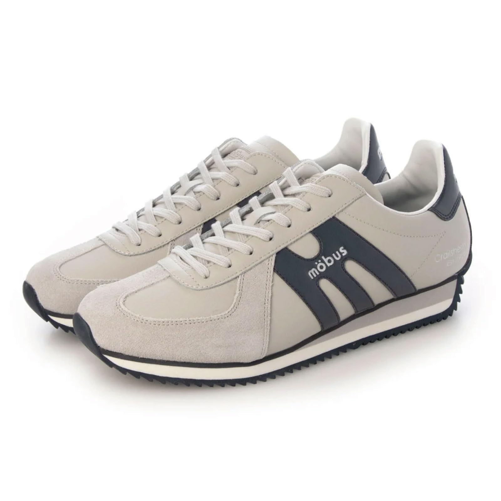 Amazon | [モーブス] スニーカー メンズ ジャーマントレーナー レザー