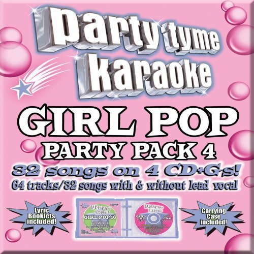 Party Tyme Karaoke Girl Pop Party Pack 4 [4 CD] by Party Tyme Karaoke