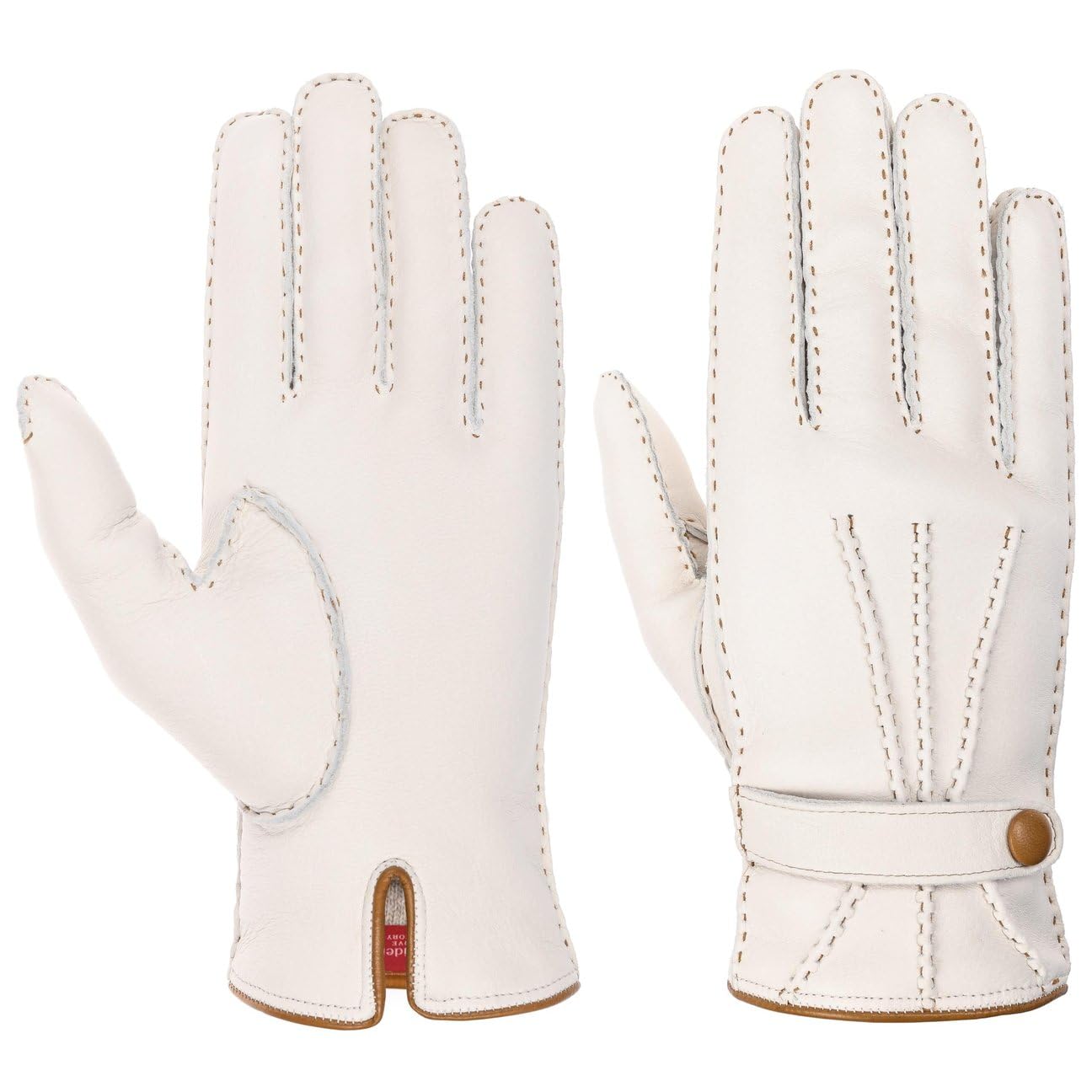 Lederhandschuhe Damen Fingerhandschuhe Kaschmirfutter Handmade Made in Italy Winter Herbst