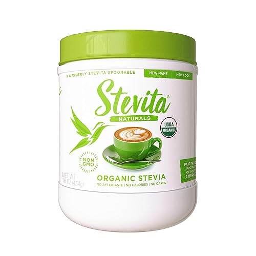 Stevita Edulcorante de stevia, 16 onzas