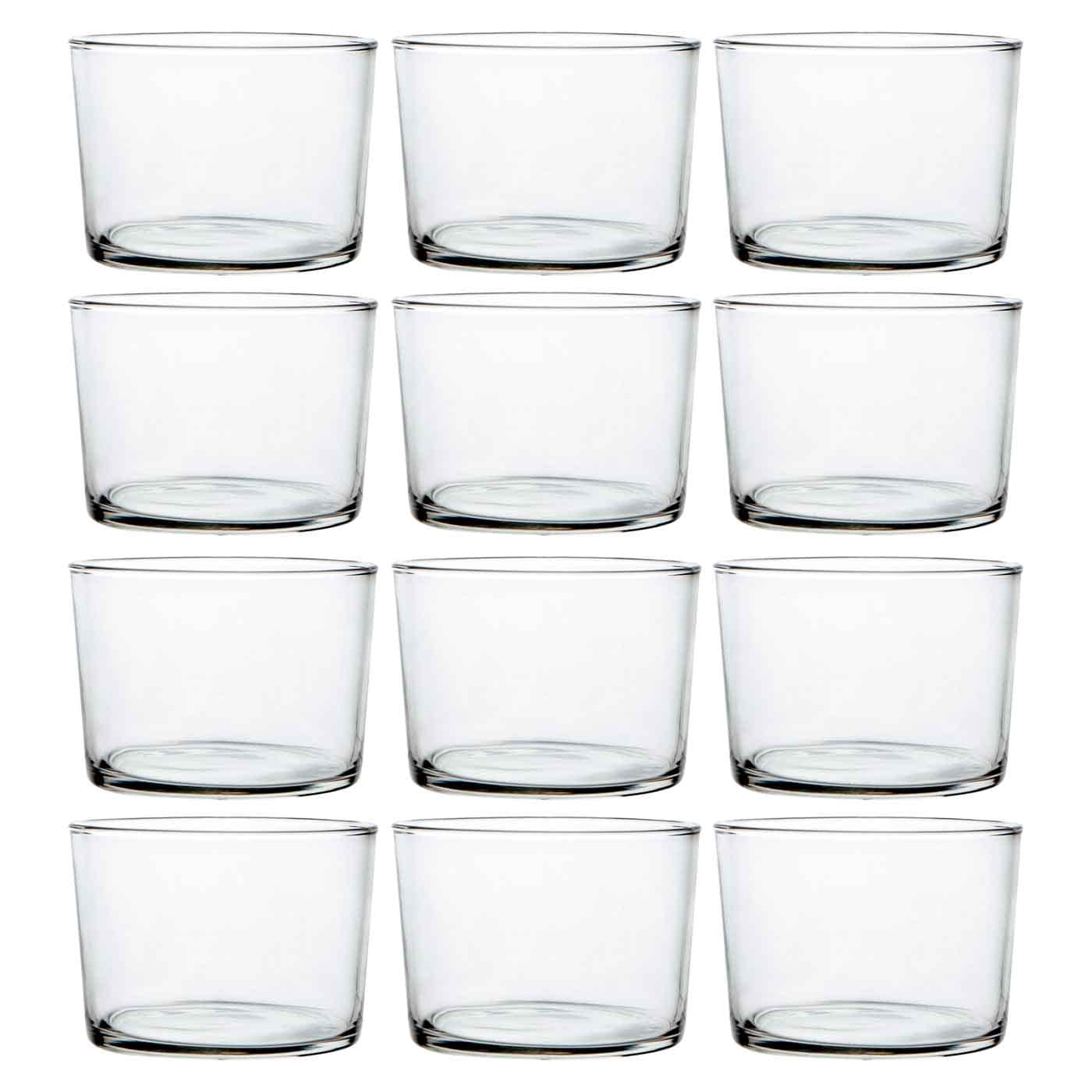 Acan Tradineur - Caja de 12 Vasos Modelo Chiquito - 23 cl - Fabricado en Vidrio Resistente - Apto para lavavajillas - 12 Uds Totales