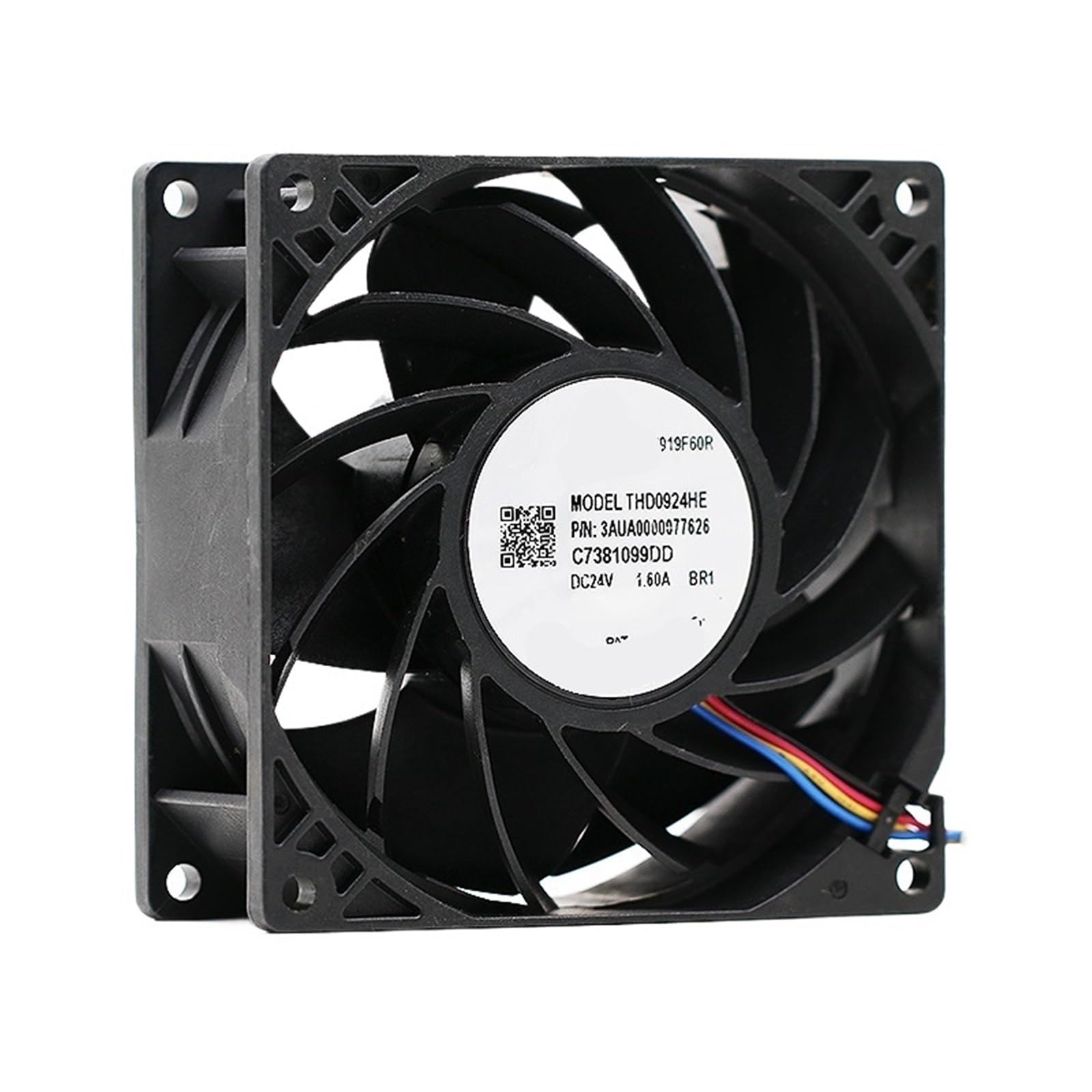 WEUSANXPL THD0924HE DC 24V 1.60A 9CM 9038 92mm 9238 4-Wire Server Cooling Fan