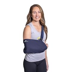 Brace Direct Standard Lightweight Envelope Shoulder Immobilizer- Adjustable Arm Sling- for Dislocation Post Surgical Support Sprains and Injury
