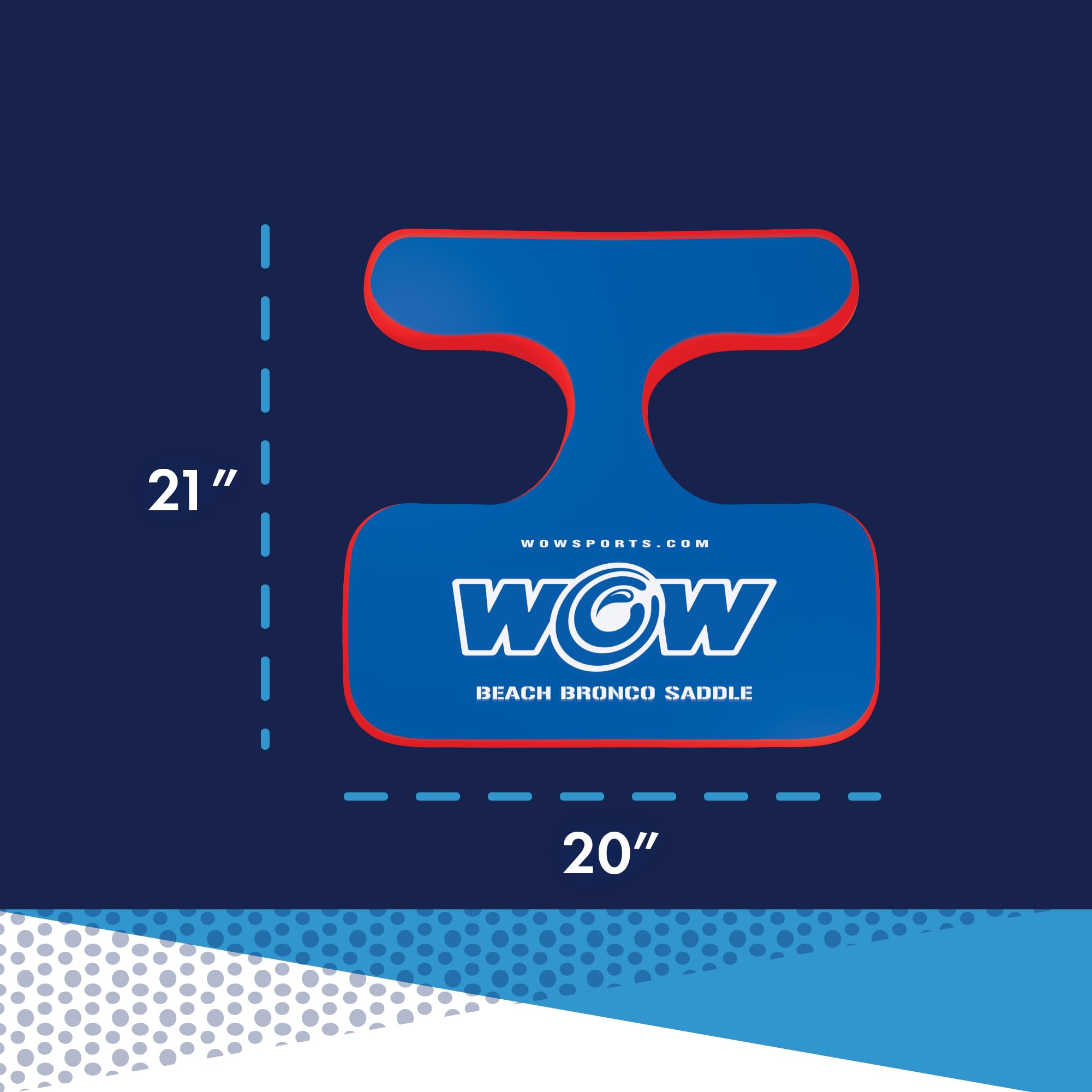 WOW World of Watersports, Beach Bronco galleggiante galleggiante da piscina