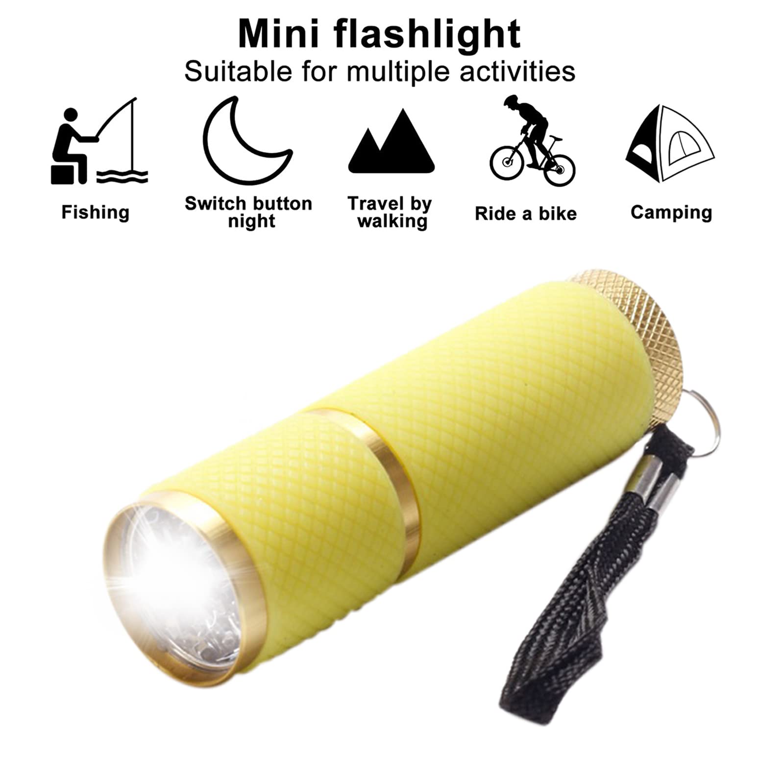 30-Pack Kleine Mini Zaklamp Set, 5 Kleuren, 9-LED Handheld Zaklamp met Lanyard, 90-Pack AAA Batterij Inbegrepen voor Kinderen/Nachtlezen/Feest/ Camping/Noodgeval/Jacht (30 30-Pack Kleine Mini Zaklamp Set, 5 Kleuren, 9-LED Handheld Zaklamp met Lanyard, 90-Pack AAA Batterij Inbegrepen voor Kinderen/Nachtlezen/Feest/ Camping/Noodgeval/Jacht (30
