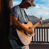 Vista 2 de Fender CD-60SCE Guitarra Acústica Eléctrica Dreadnought Cutaway Toda de Caoba, con sistema de pastilla y preamplificador Fishman, natural