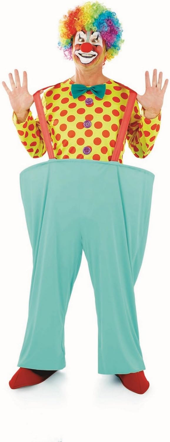 fun shack Adult Clown Costume for Men, Funny Clown Suit for Adults, Halloween Clown Outfit, Party Dress Up - Image 2