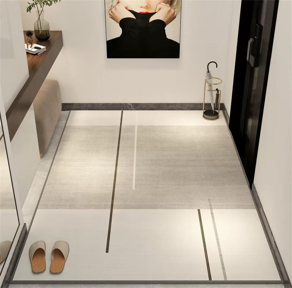 Tapis de couloir facile à nettoyer 60x110cm éliminant la poussière dans votre entrée