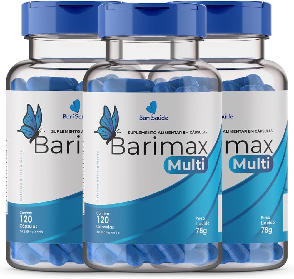 Barimax Multi – Multivitamínico Para Bariátricos – Kit C/ 3