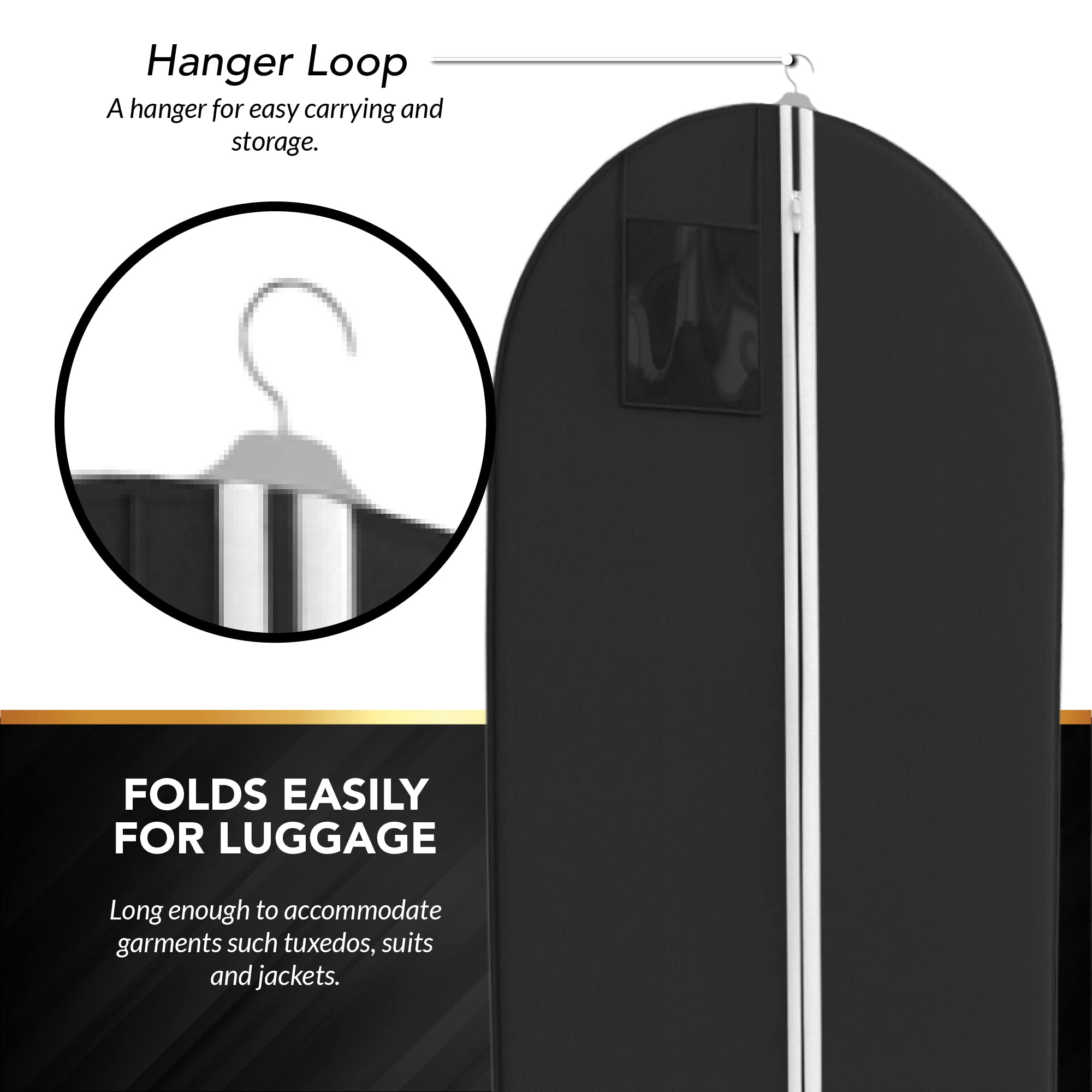 Amazon.com: Suit, Dress and Gown Garment Travel Bags - 54" - Men's and Women's Clothing Cover - Your Bags (Black) : Clothing, Shoes & Jewelry Amazon.com: Suit, Dress and Gown Garment Travel Bags - 54" - Men's and Women's Clothing Cover - Your Bags (Black) : Clothing, Shoes & Jewelry