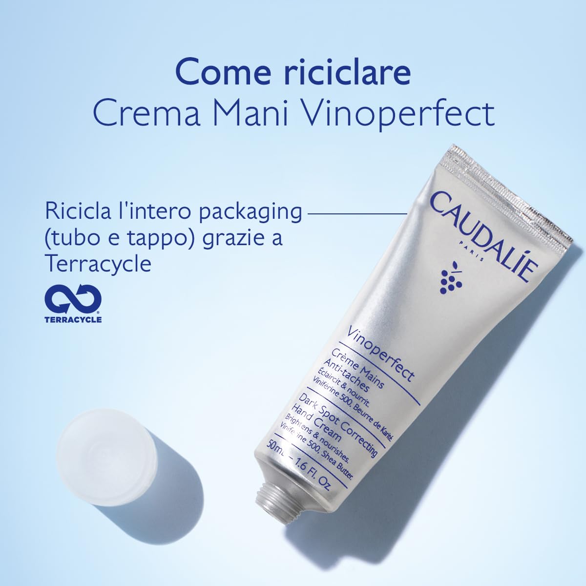 Caudalie Vinoperfect Crema Mani Anti-Macchie - 50 mL