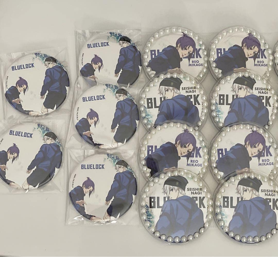 Amazon | ブルーロック コラボカフェ本舗 缶バッチ 凪 誠士郎 御影玲王