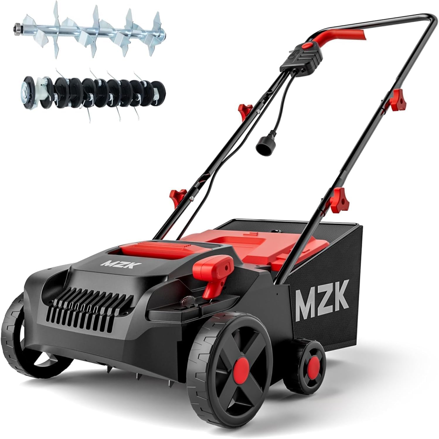 MZK Elektro-Vertikutierer & Rasenlüfter 33cm fx Old