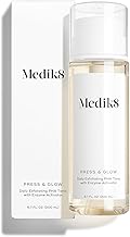 Medik8 Press and Glow Daily Exfoliating PHA Tonic with Enzyme Activator - Polyhydroxy Acid Face Toner - Gentle and Cleansing Face Tonic - 6.7 oz