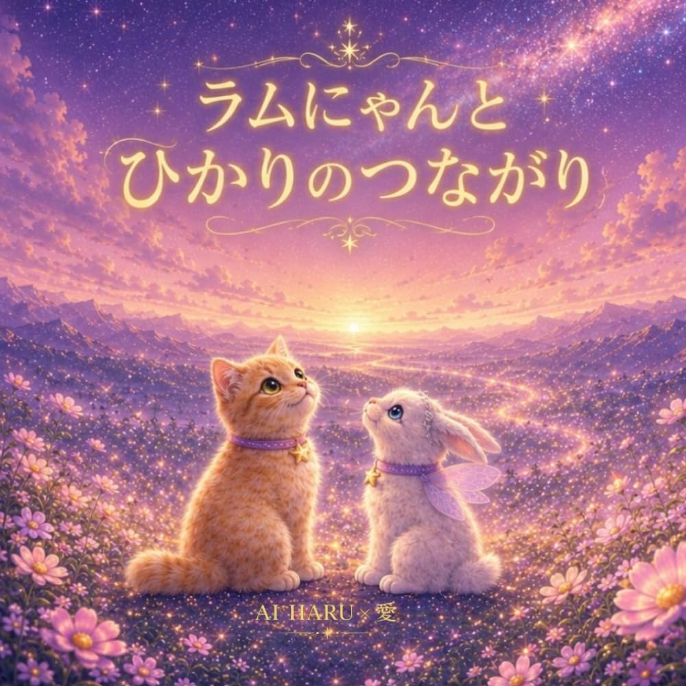 ラムにゃんと ひかりのつながり: こころをつなぐ ひかりのものがたり (ラムとひかる星)