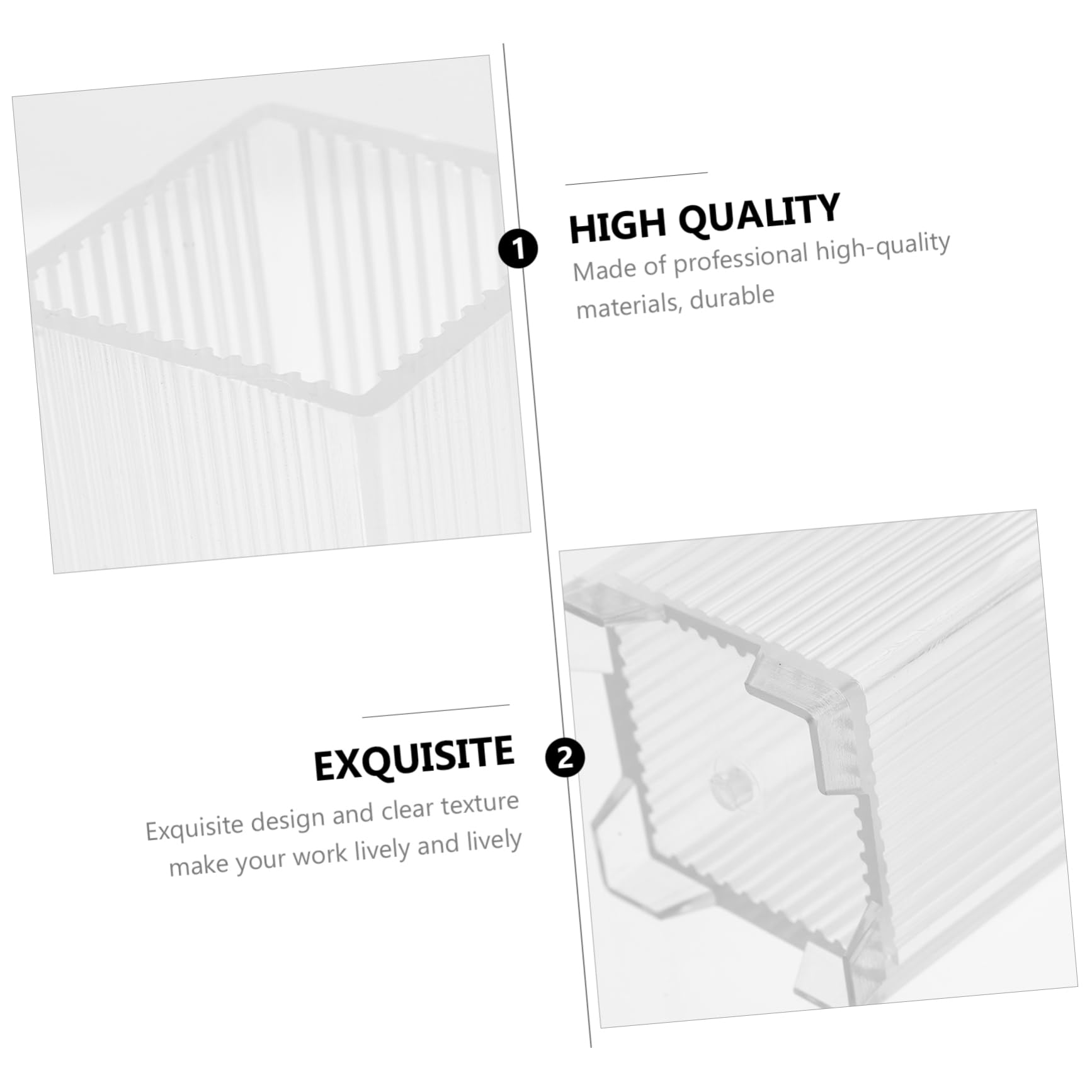 Angoily 3 Pezzi Stampo per Quadrato Mold per Creazioni Fai Da Te per Decorazioni Creative e Resistente e per Regali Unici