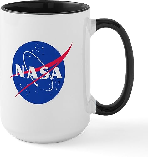 Miniatura 2 de CafePress NASA - Taza grande de cerámica para café, 15 oz (15.0 fl oz)