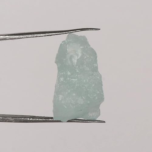 Miniatura 3 de GEMHUB 18 CT Natural Aqua Sky Aguamarina Piedra preciosa áspera Tierra Minada Aqua Sky Aguamarina Espécimen de Cristal Curativo