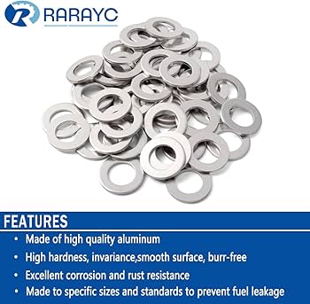 Amazon.com: 50 pcs Oil Crush Washers Drain Plug Gaskets