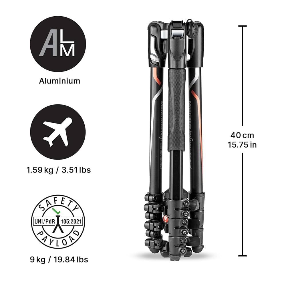 manfrotto befree advanced中古 Manfrotto Befree Advanced Travel Aluminum Tripod MKBFRTA4BK-BHUS