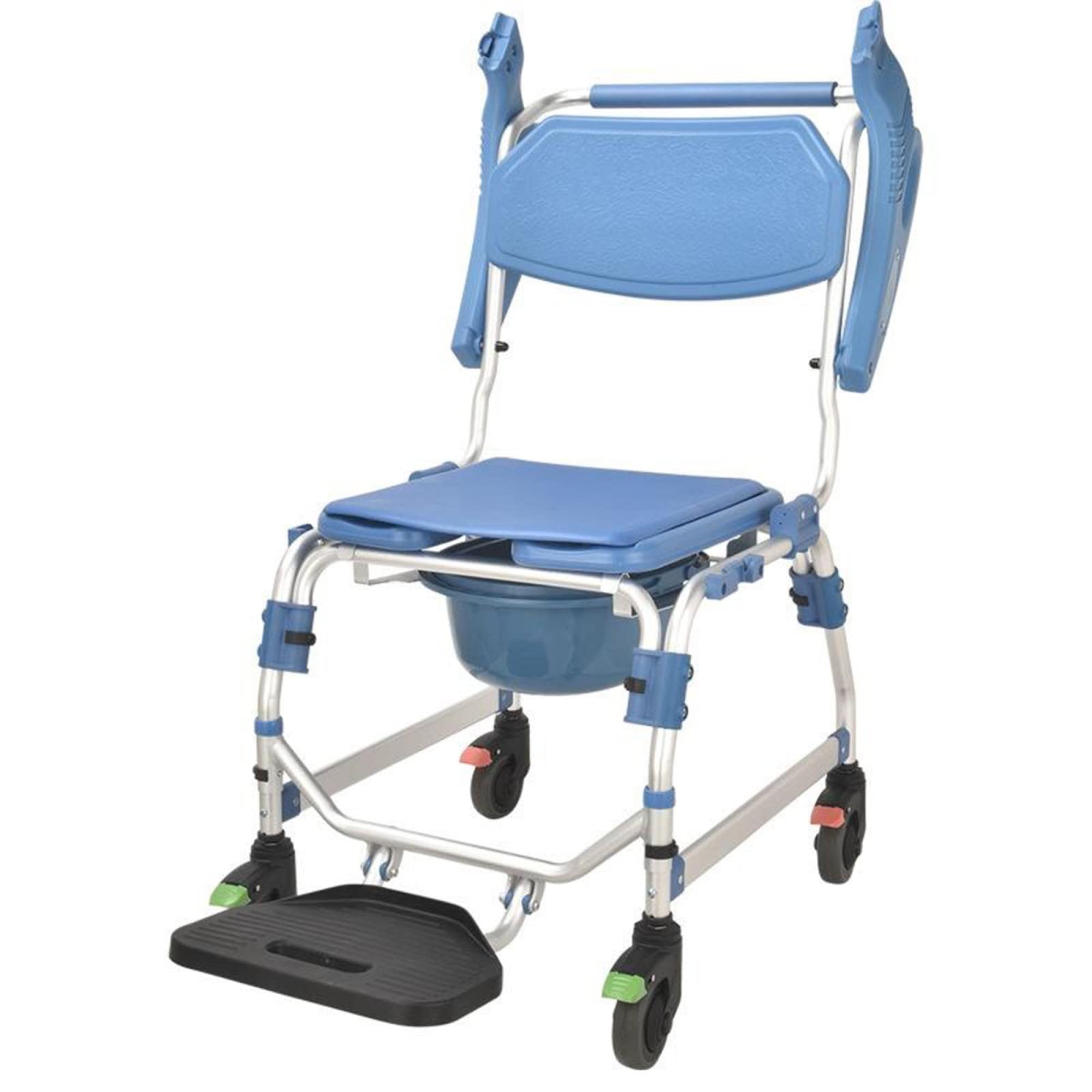 Fauteuil roulant de douche pour securiser la toilette des personnes agees