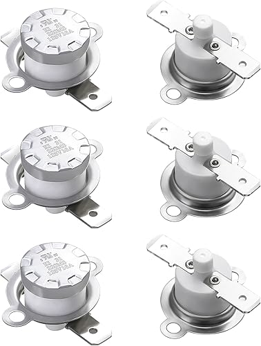 Awozkcd Interruptor térmico UL KSD301 de 125 V 16 A, circuito apagado a 428.0 F428 F y encendido por interruptor de termostato manual, normalmente