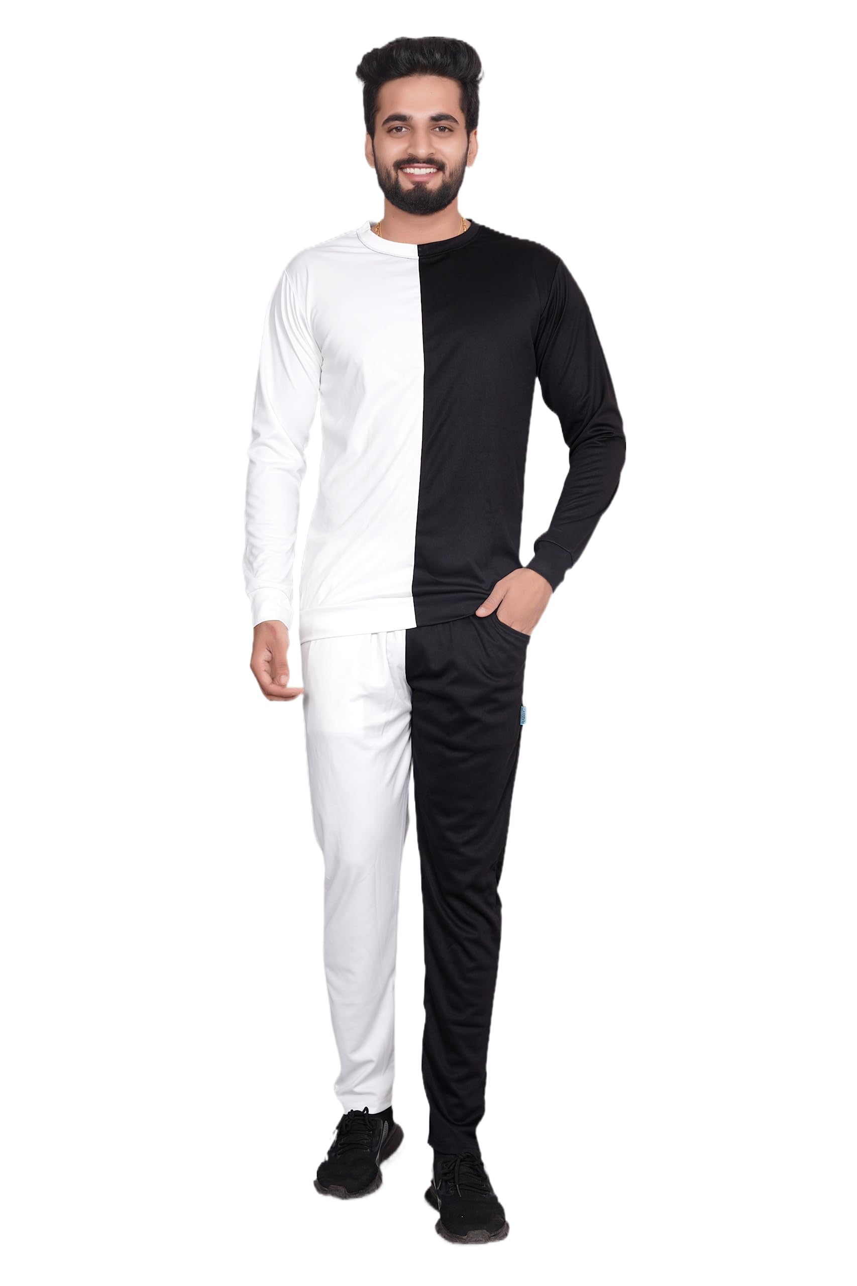 Polyester Track Suit For Men Casual Co-ord Sets Breathable Relaxing Comfortable For Workout, Jogging, Sports-image-33