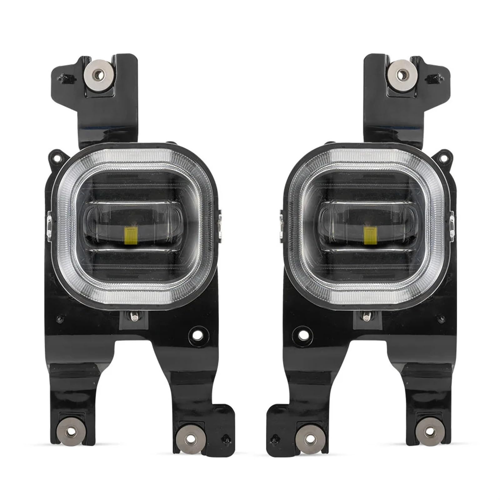 NEGRO LED Fog Lights Daytime Running Lamps Fit For Ford F250 F350 F450 2008-2010 Super Duty Bumper White Driving Light lampa światła do jazdy