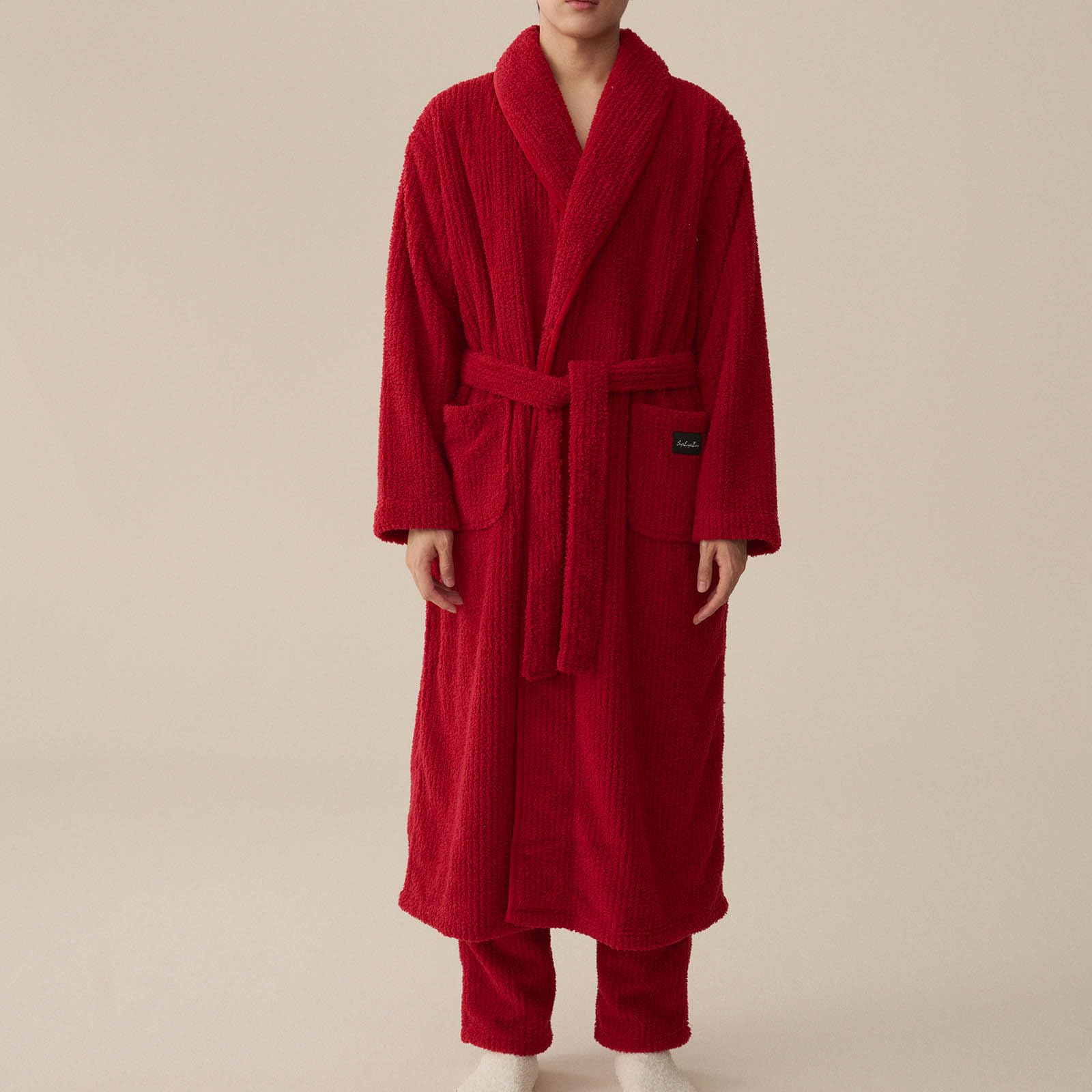 Pigiama Uomo Cotone Lungo Casual vestibilità Ampia | Pigiama Uomo Cotone Lungo Ampio, Vestibilità Comoda e Stile Casual per Casa