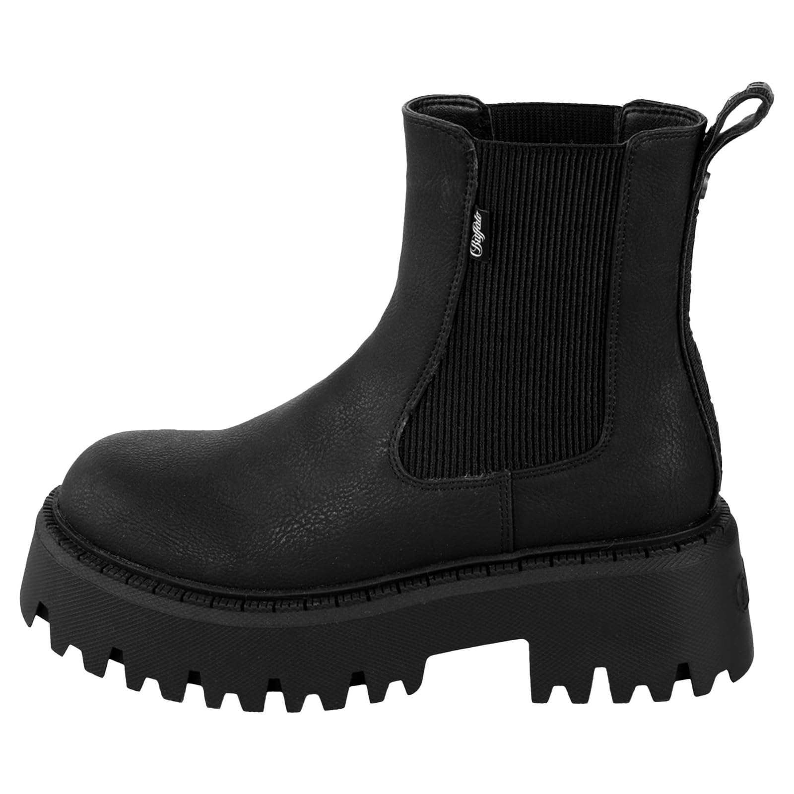 Buffalo Schlupf-/Reißverschlußstiefelette Warmfutter bis 35mm Absatz (casual) BFL//ASPEN CHELSEA WARM