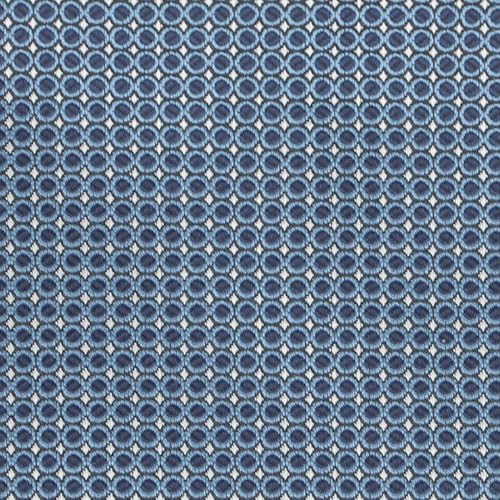 tiemart Boys' Dark Blue Henry Grain Pattern Clip-On Tie, 14" Length4