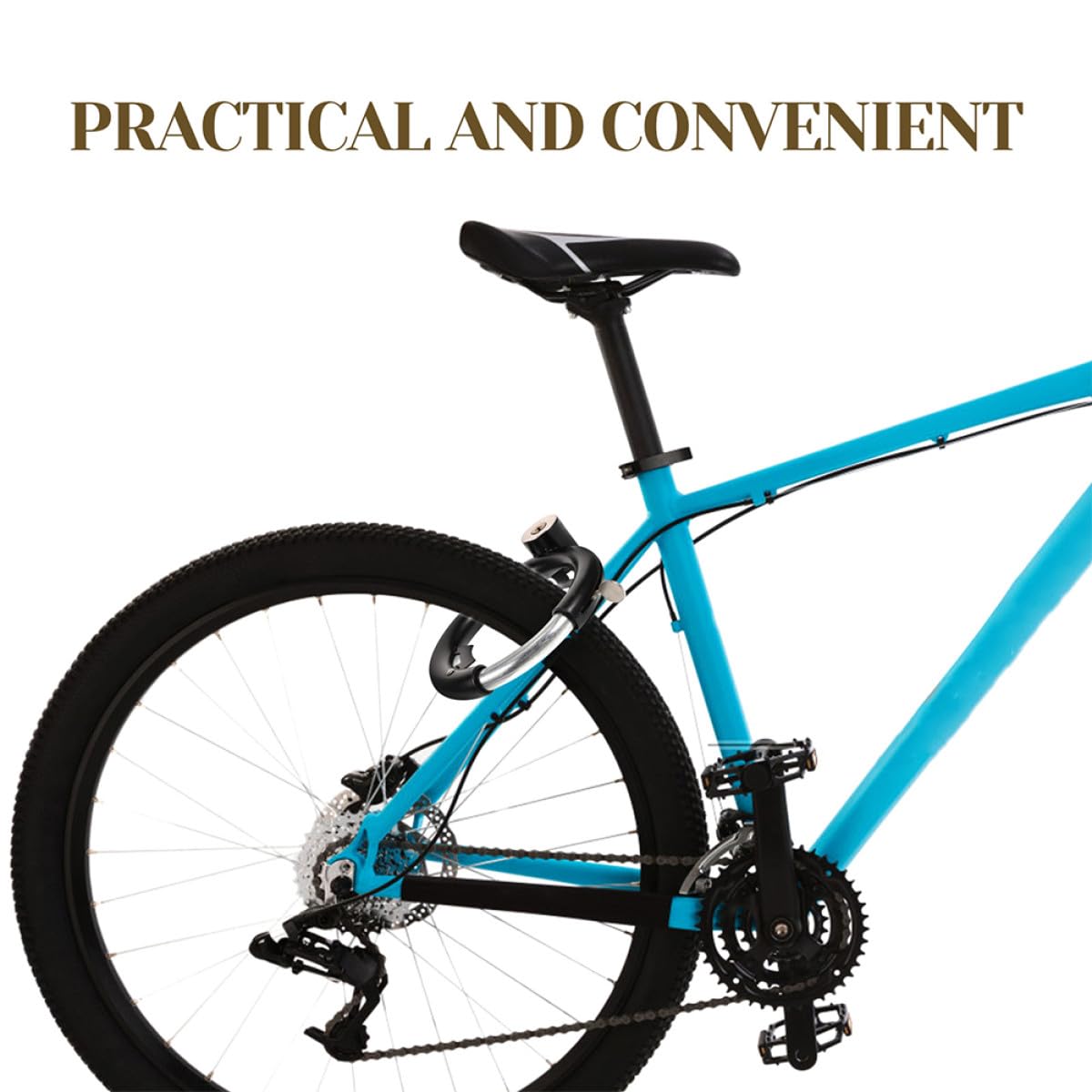 2 Set Set 2 Lucchetti Antifurto per Bici in Acciaio Inossidabile, Lucchetto a Catena per Mountain Bike e Scooter, Sicurezza Esterna Resistente per Ciclismo e Bagagli Sportive