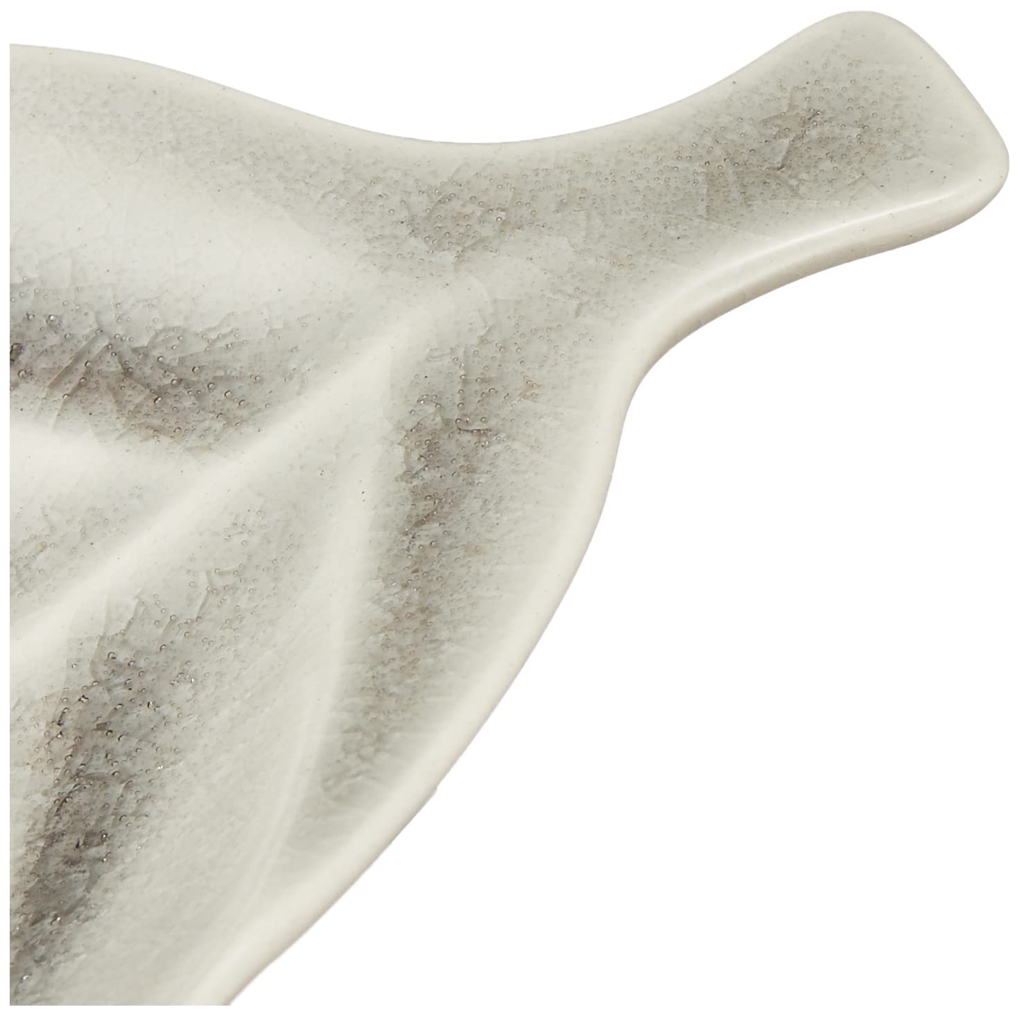 Amazon.co.jp: 瀬戸焼 江風窯 「 リーフ 」 プレート 皿 M 約28×13cm  