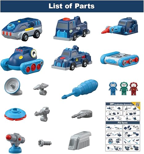 Miniatura 8 de Juguetes para niños de más de 5 años robot de dinosaurio ensamblado bloques de construcción magnéticos juego de vehículos automóviles y camiones que