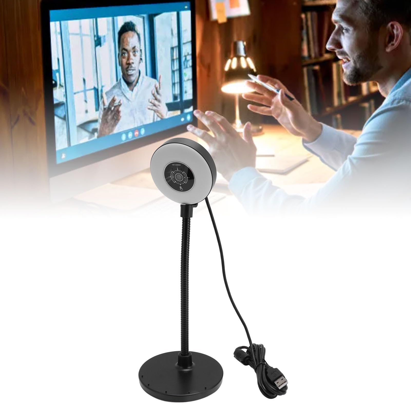 Kamera internetowa 8MP USB kamera internetowa streaming streaming kamera internetowa automatyczne tof z wbudowanym pilotem zdalnego sterowania z mikrofonem do komputera PC