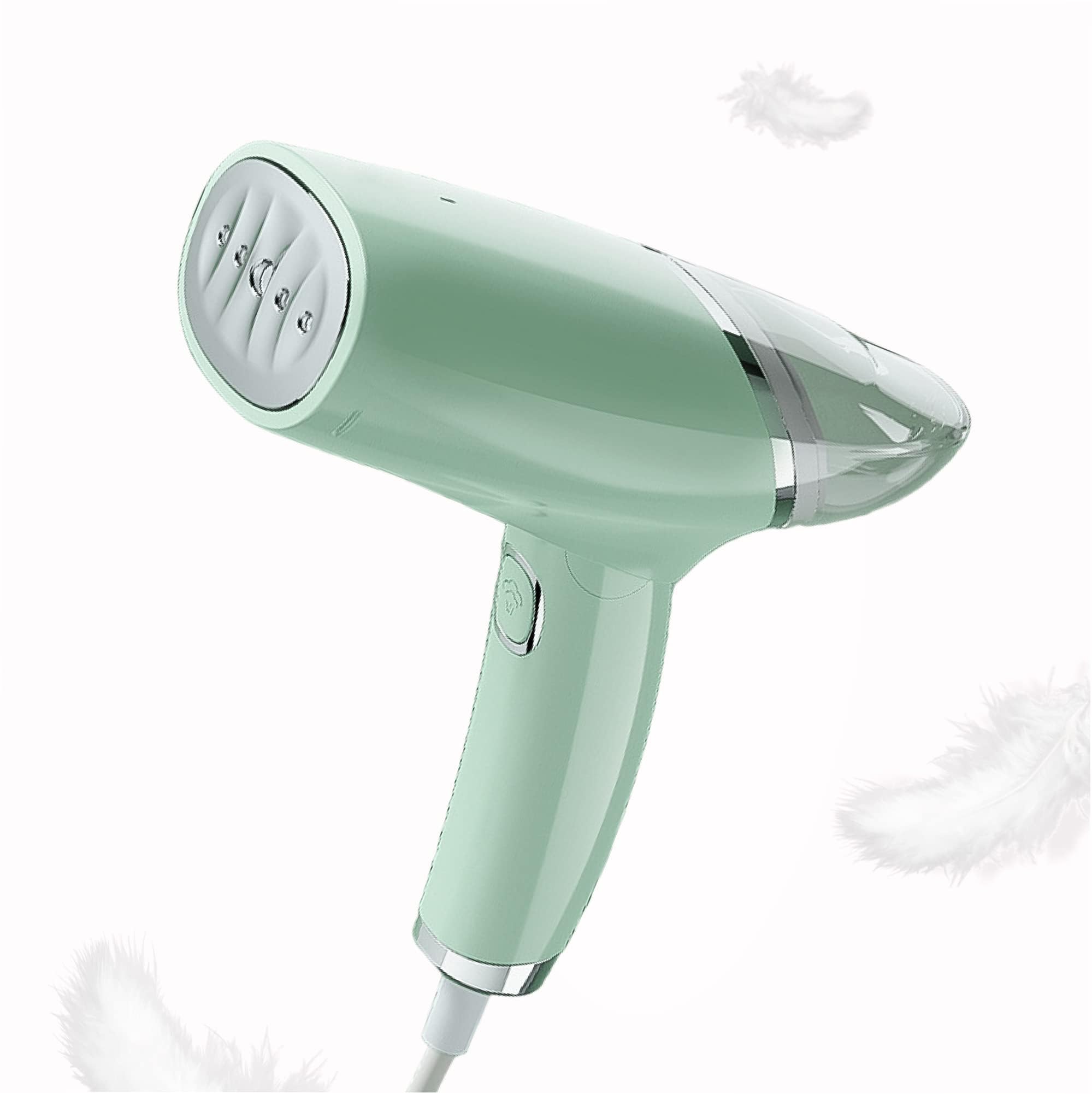 NALACAL Handheld Garment Steamer for Clothes, Portable Mini Iron Wrinkle Remover Fabric Wrinkle Remover Garment Steamer for Fabric Garment Home Travel,Vertical & Horizontal&No Need Iron Board