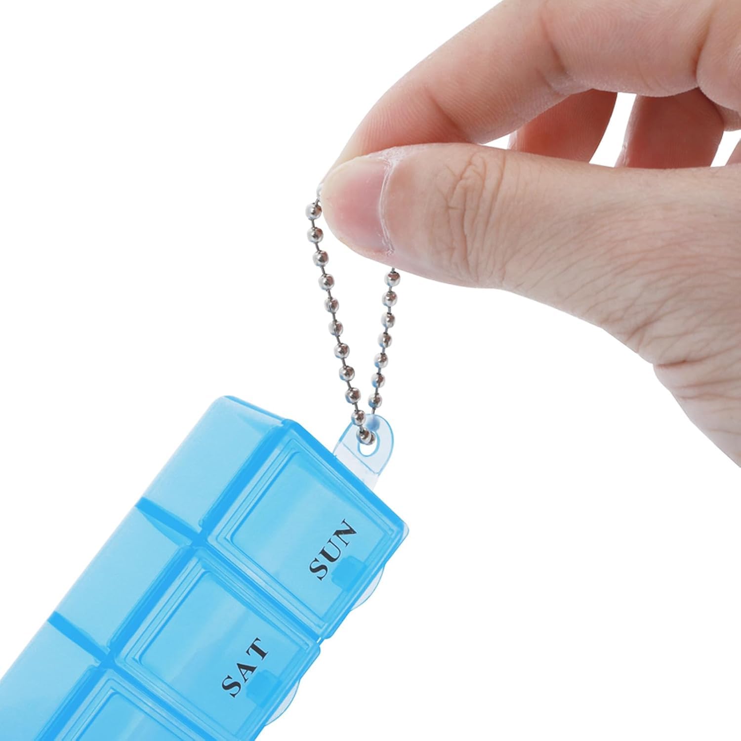 INKULTURE Pill Medicine Organizer Reminder Storage Box 07 Days or 01 Weeks | Plastic | Pack of 2 - Image 8 thumbnail