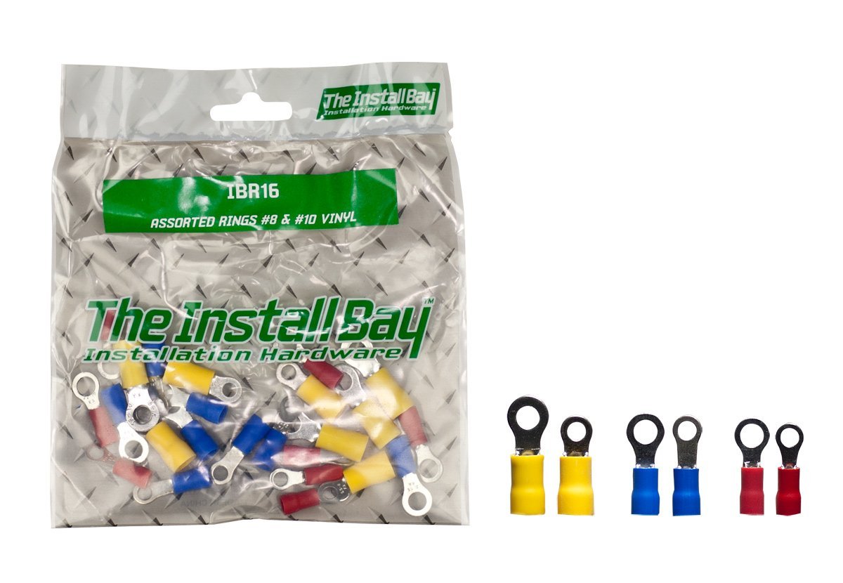 Metra IBR16 Assorted Ring Terminals #8 and #10