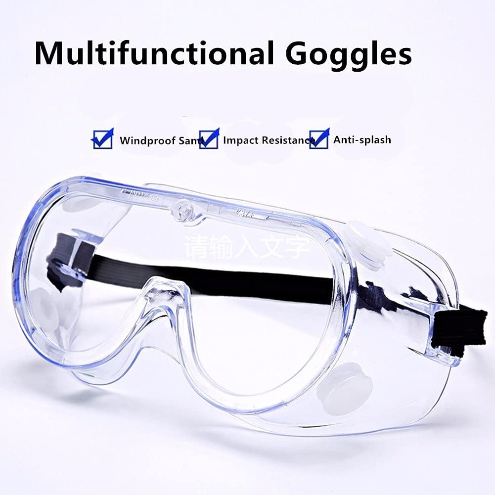 ANGAZURE-FR Surlunettes de Protection, avec Bandeau Réglable ...