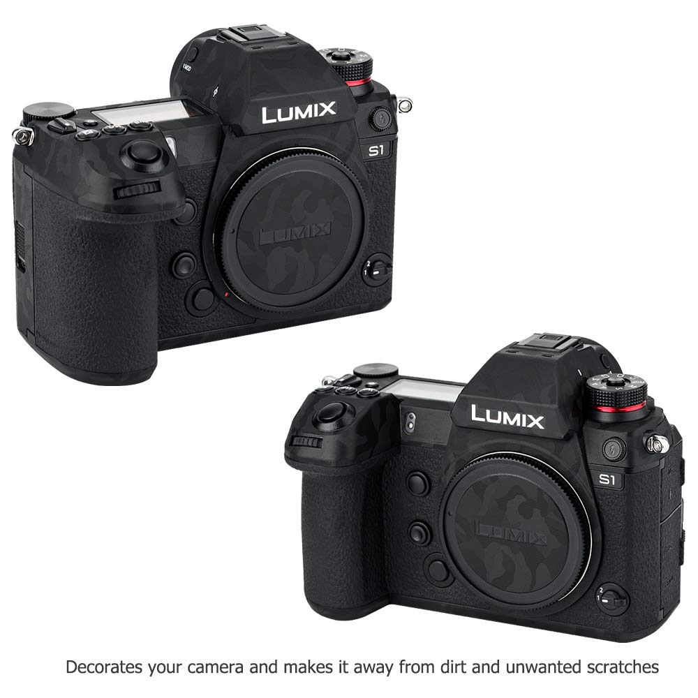 Amazon | カメラ保護レザーフィルム Panasonic Lumix S1 S1R に対応